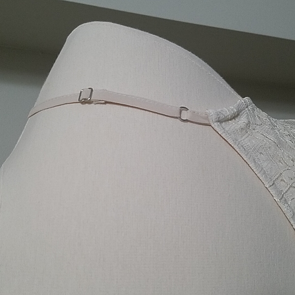 Lace Tank w/ fringe bottom NEW sz Small Blu Pepper - Picture 7 of 16